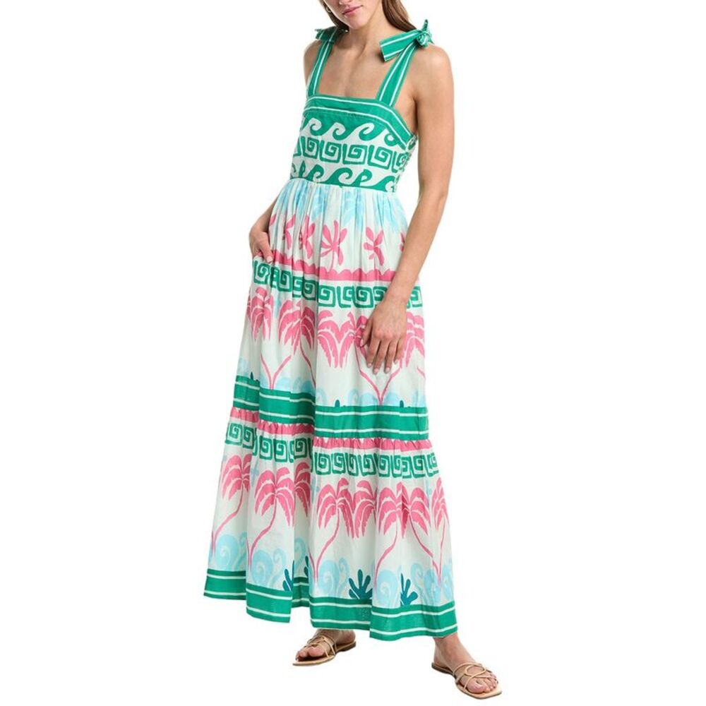 Beach Riot Womens  Cami Maxi Dress, Green